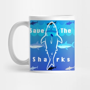 Save the sharks! Mug